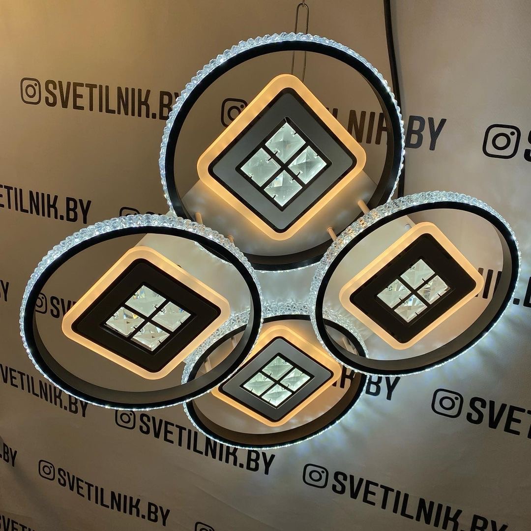 Светильник светодиодный 7053/4 WT+BK — изображение 3