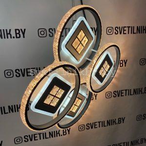 Светильник светодиодный 7053/4 WT+BK