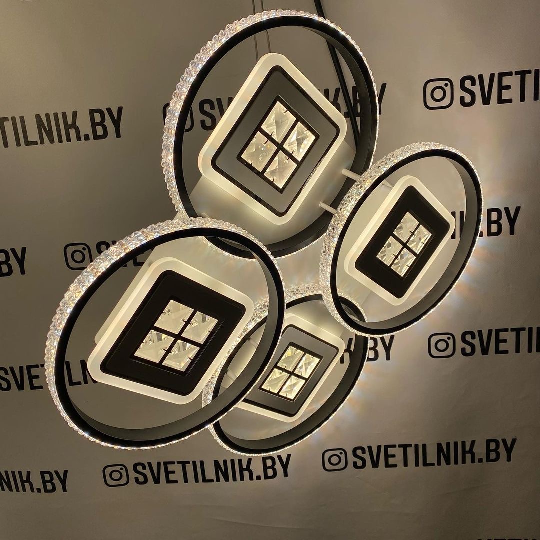 Светильник светодиодный 7053/4 WT+BK — изображение 2