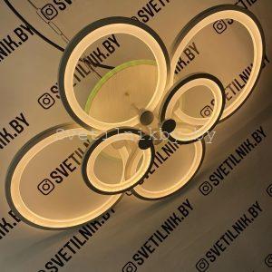 Светильник светодиодный 8077/6 WT