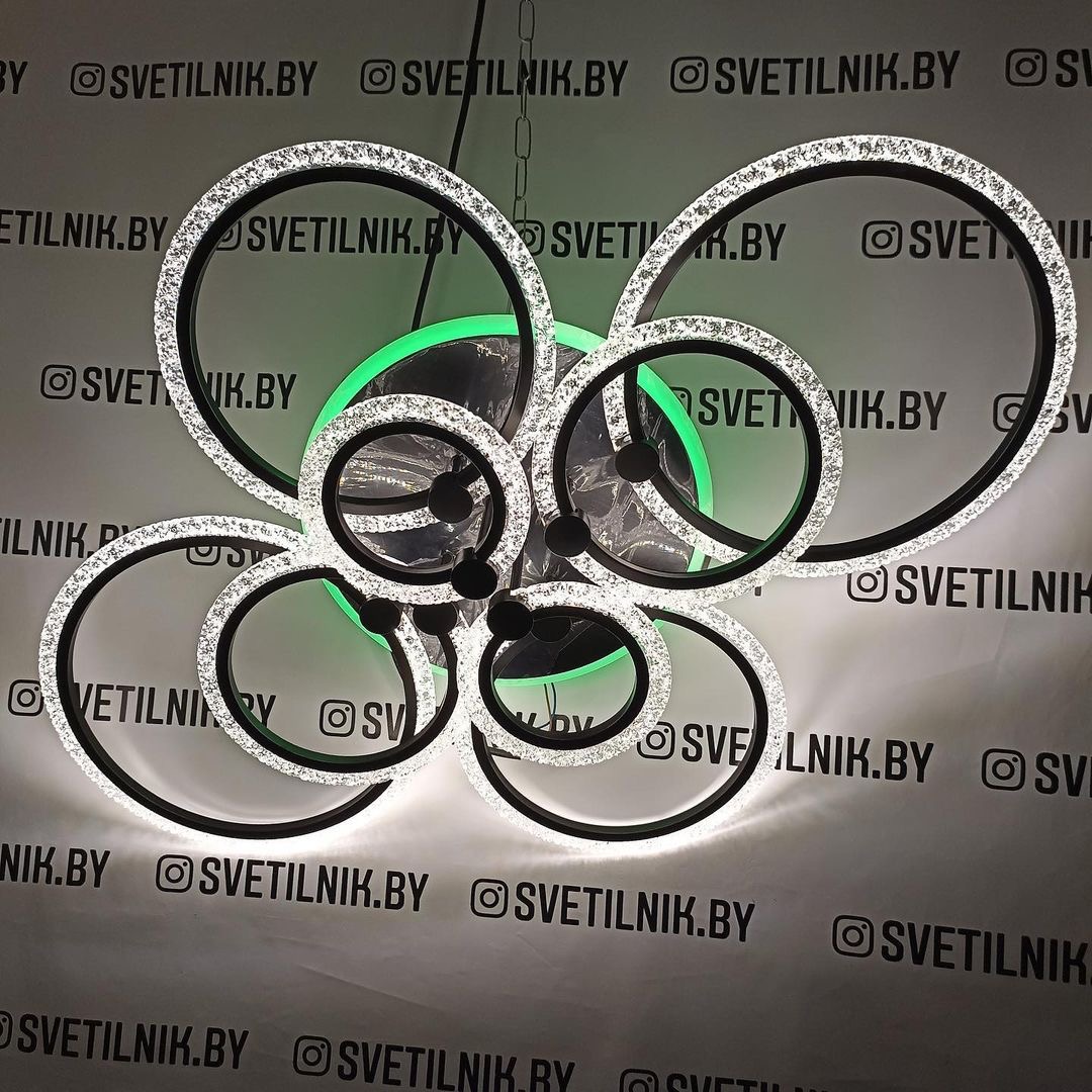 Светильник светодиодный 8312/4+4 BK — изображение 4