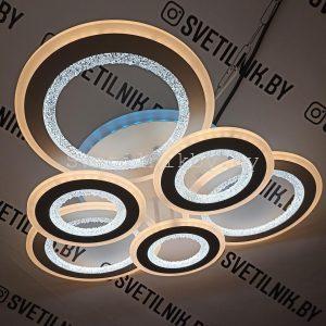 Светильник светодиодный 7651/3+3 WT