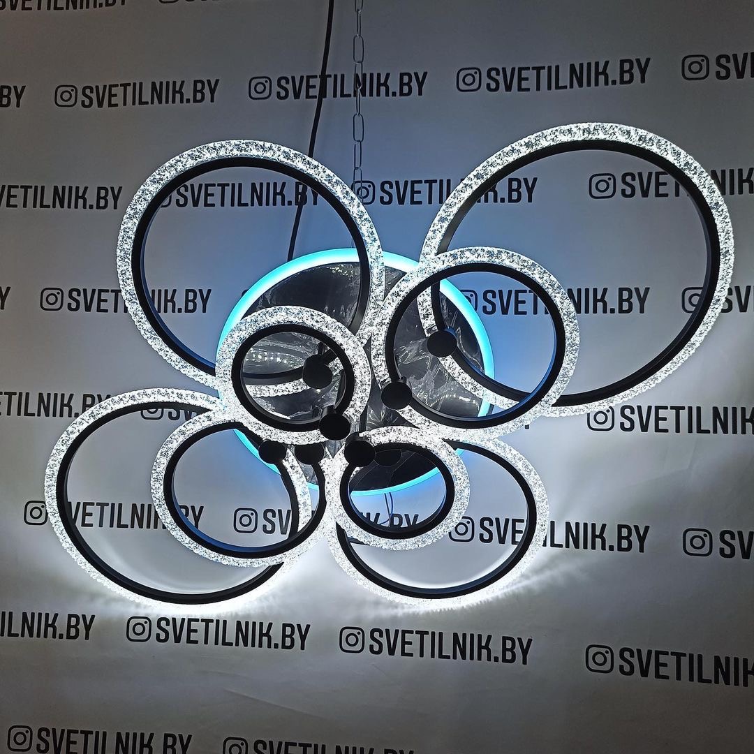 Светильник светодиодный 8312/4+4 BK — изображение 2