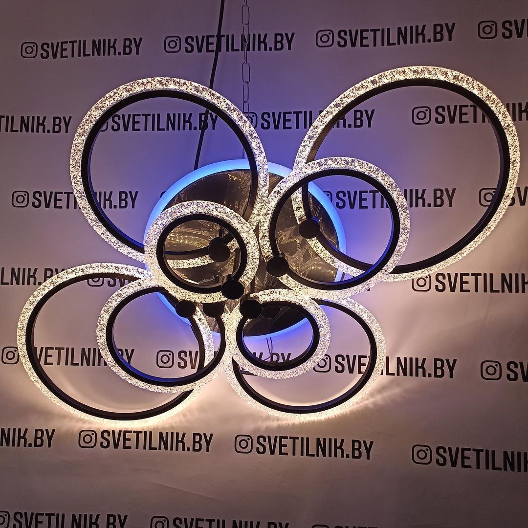 Светильник светодиодный 8312/4+4 BK — изображение 3