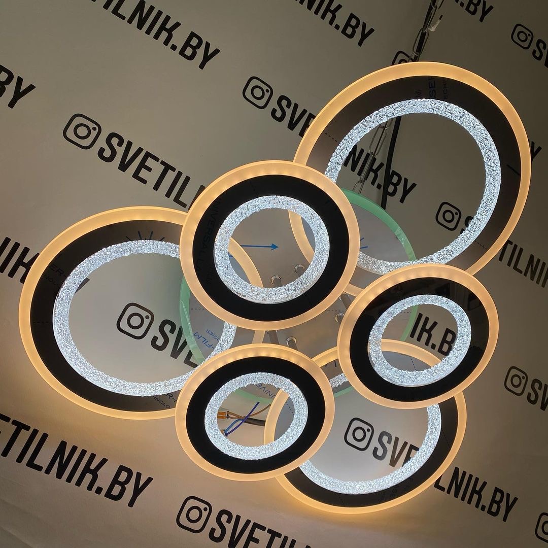 Светильник светодиодный 7651/3+3 CR