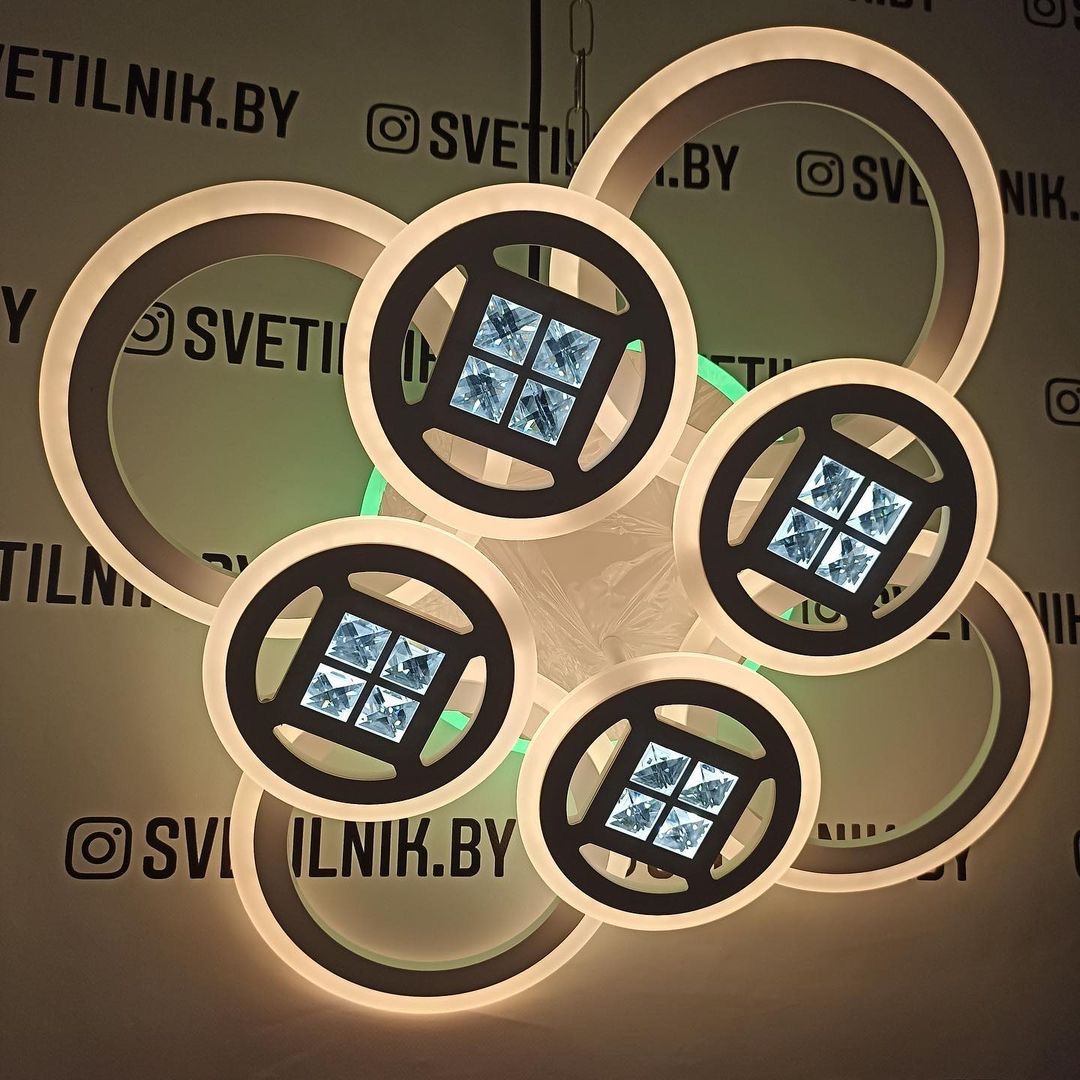 Светильник светодиодный 7602/4+4 WT — изображение 3