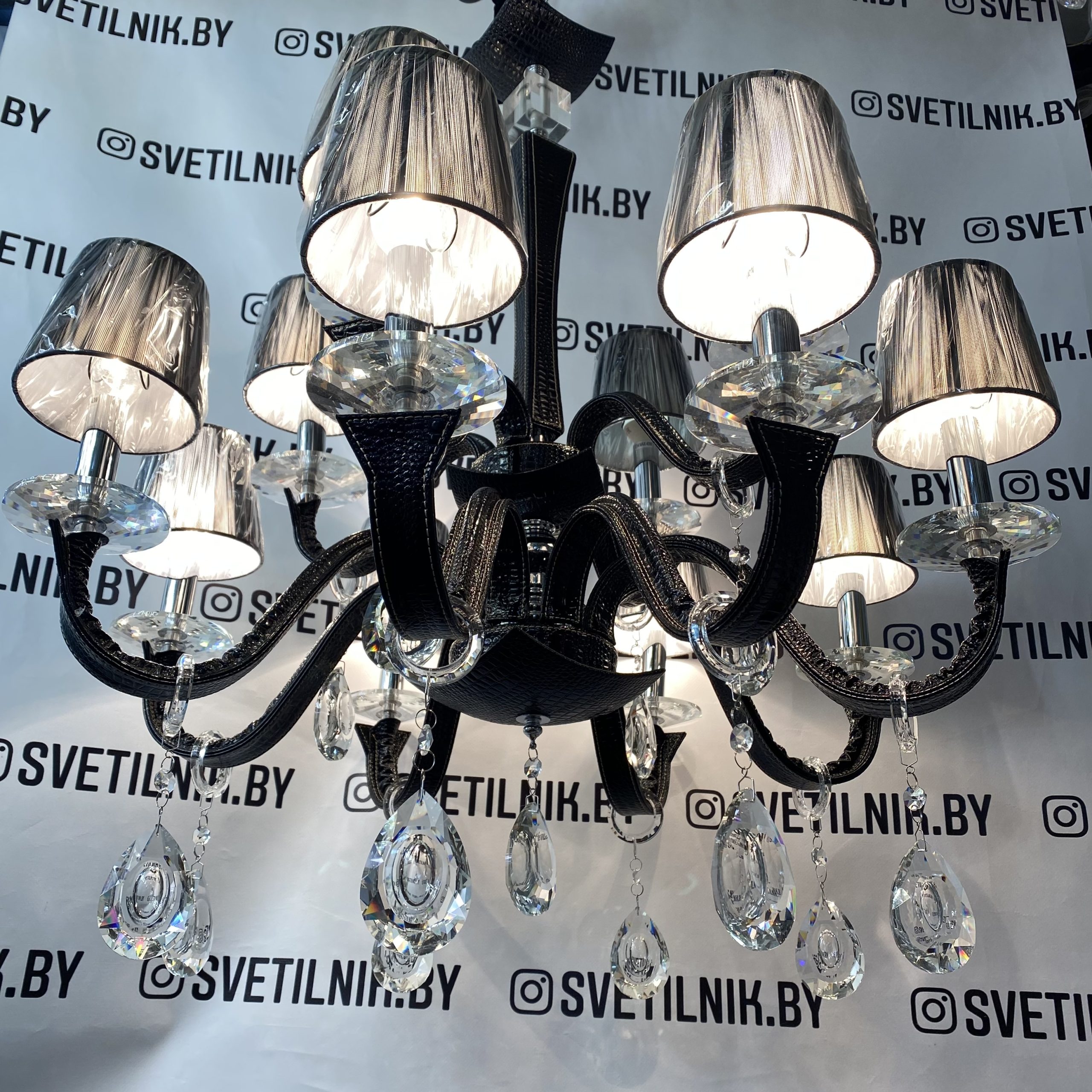 Люстра 5120/8+4 BK — изображение 3