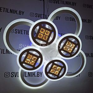 Светильник светодиодный 7602/4+4 WT