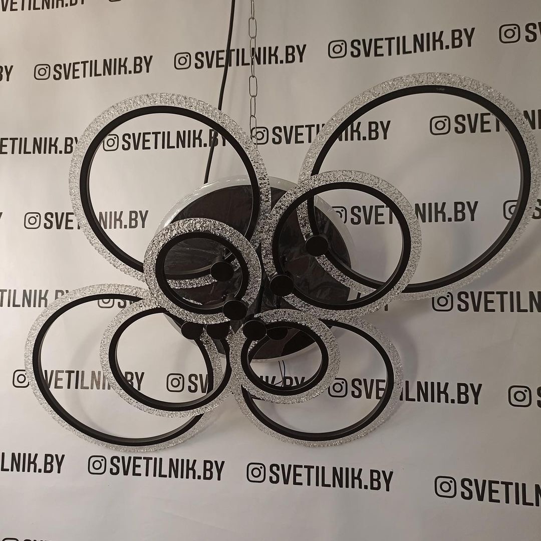 Светильник светодиодный 8312/4+4 BK — изображение 5