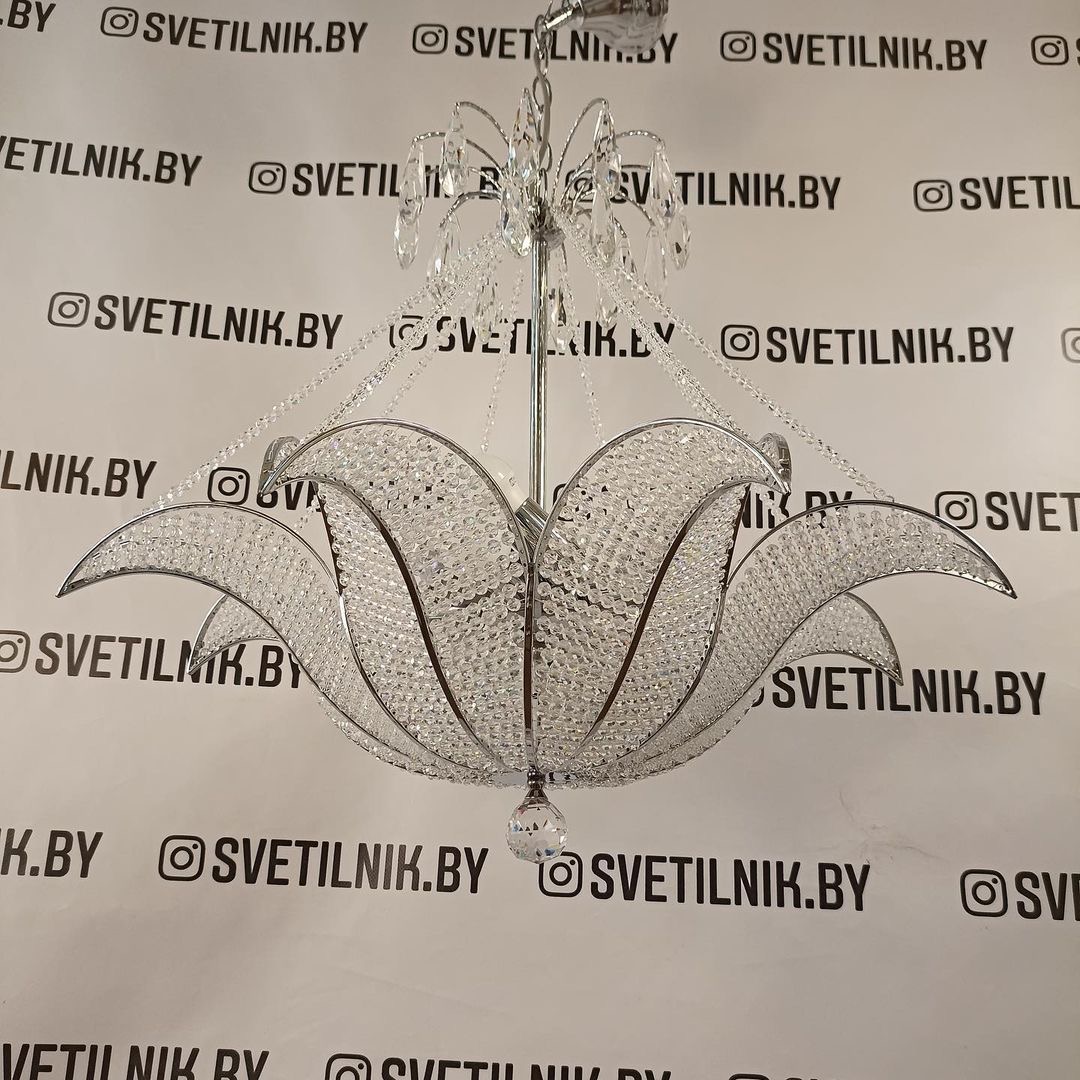 Люстра хрустальная 79119/8 CR — изображение 3
