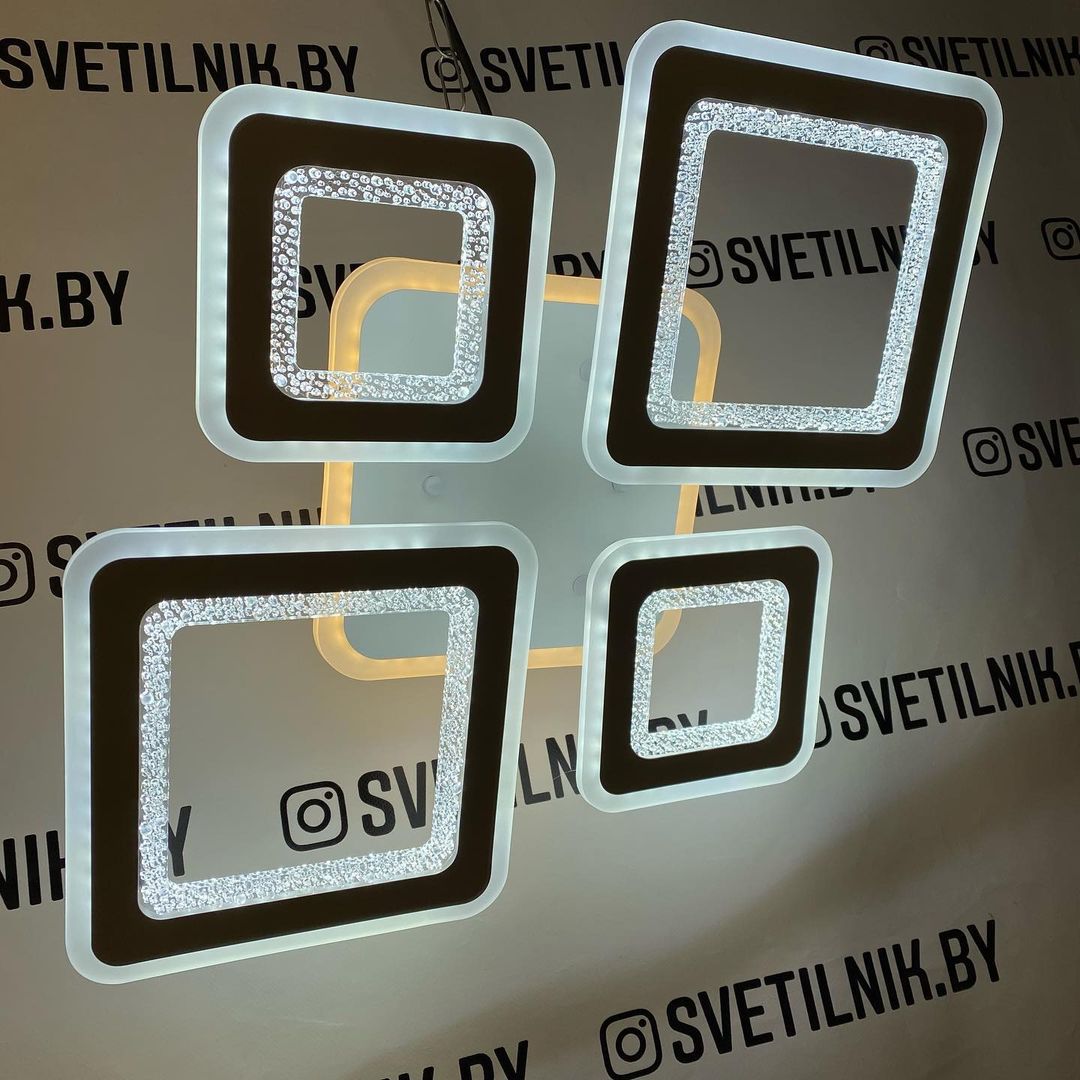 Светильник светодиодный 6373/2+2 WT