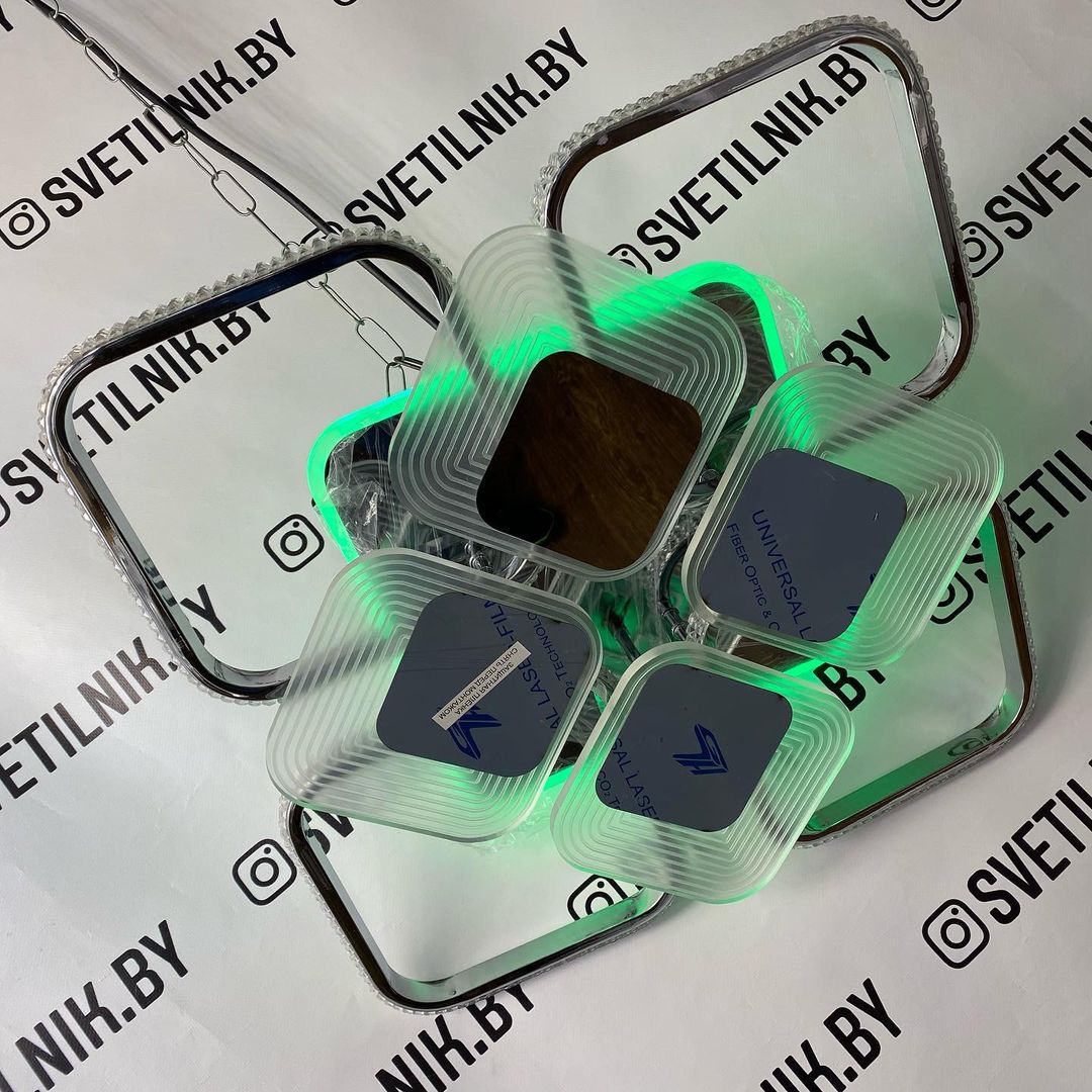 Светильник светодиодный 5886/4+4 CR фото 4