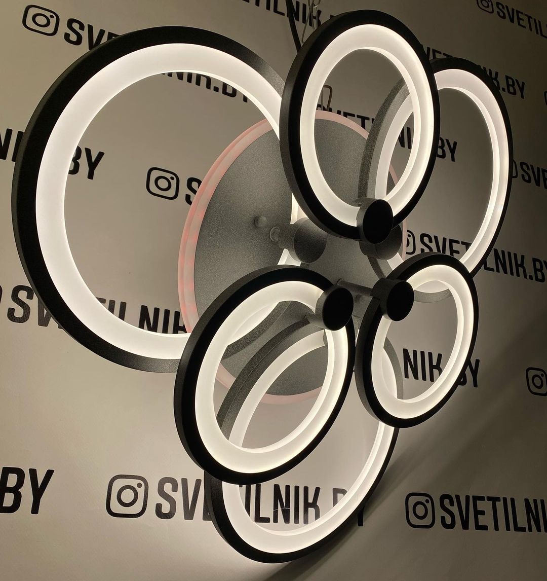 Светильник светодиодный 8077/3+3 фото 5