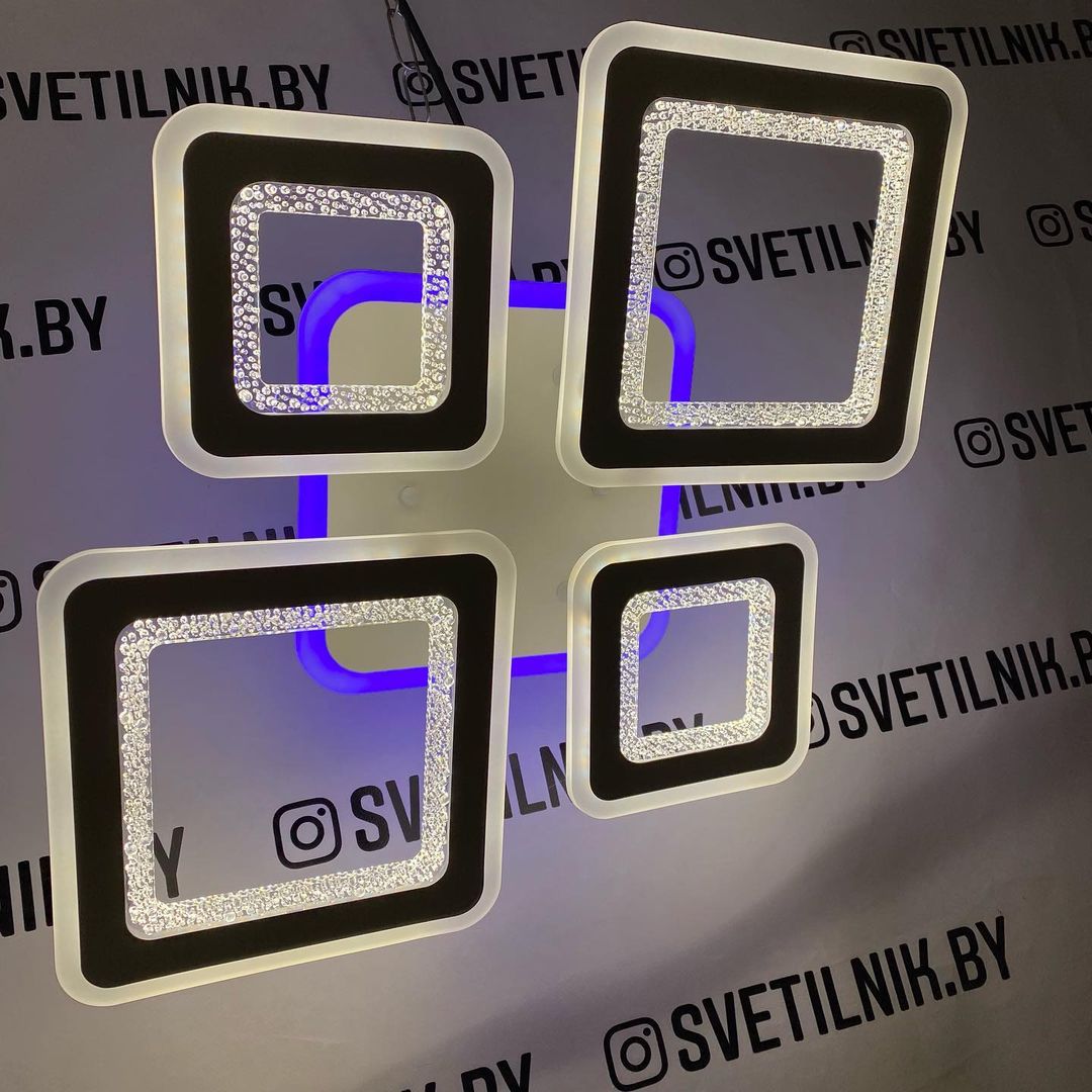 Светильник светодиодный 6373/2+2 WT фото 2