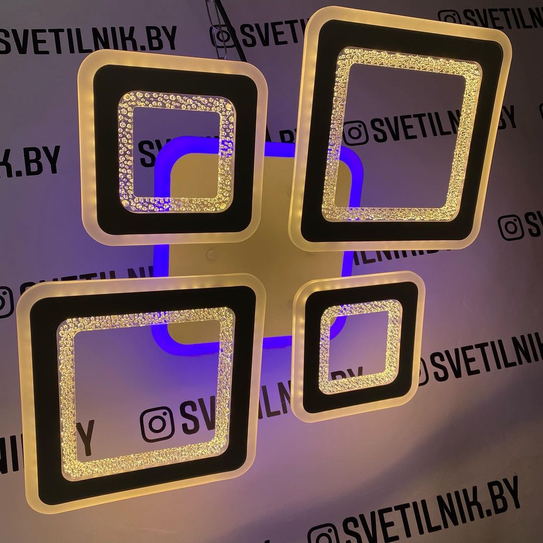 Светильник светодиодный 6373/2+2 WT фото 4