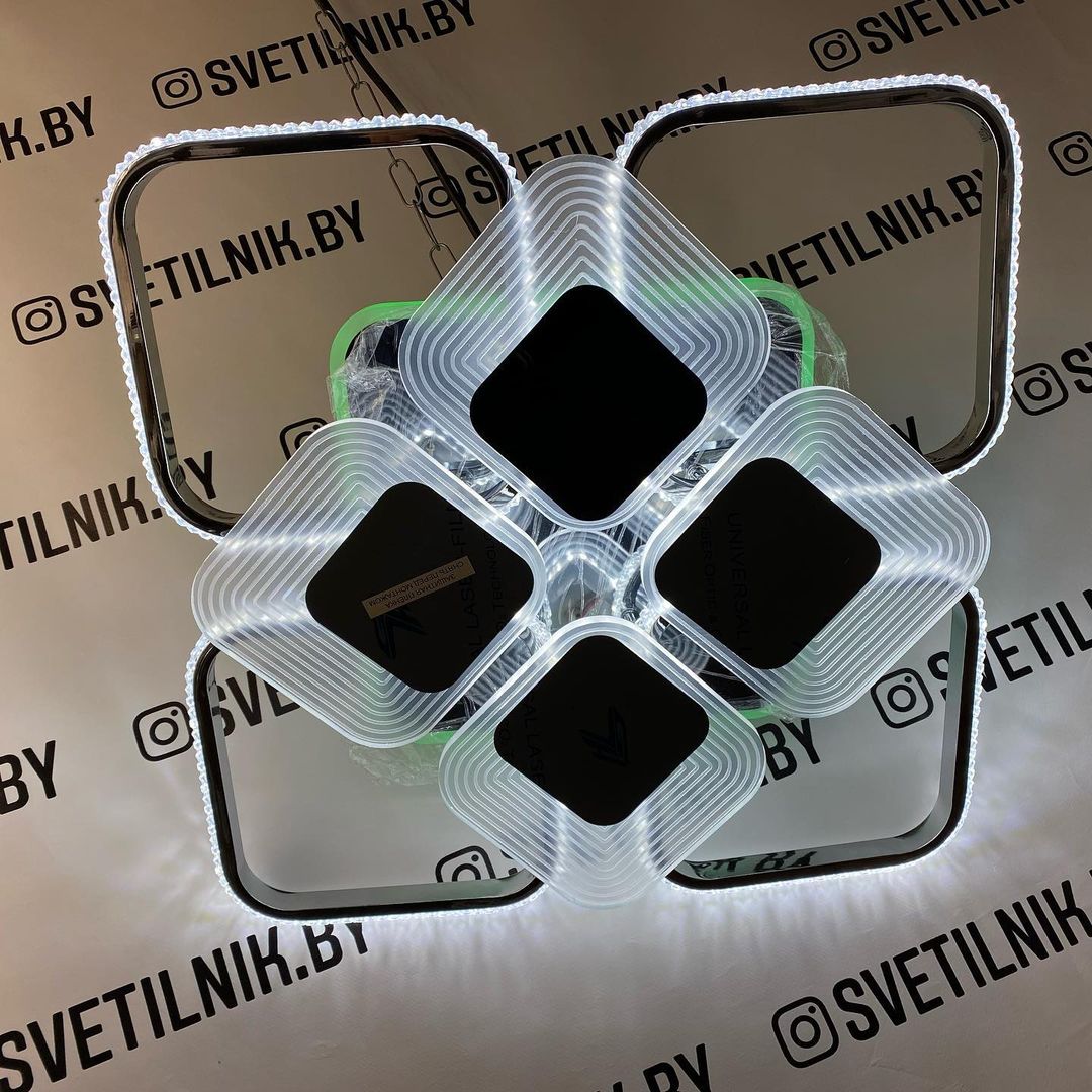 Светильник светодиодный 5886/4+4 CR фото 3