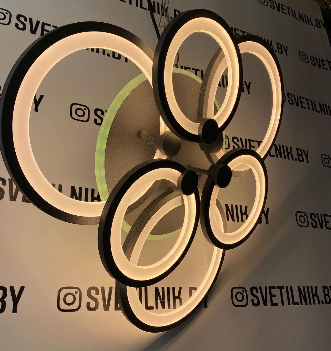 Светильник светодиодный 8077/3+3 фото 3