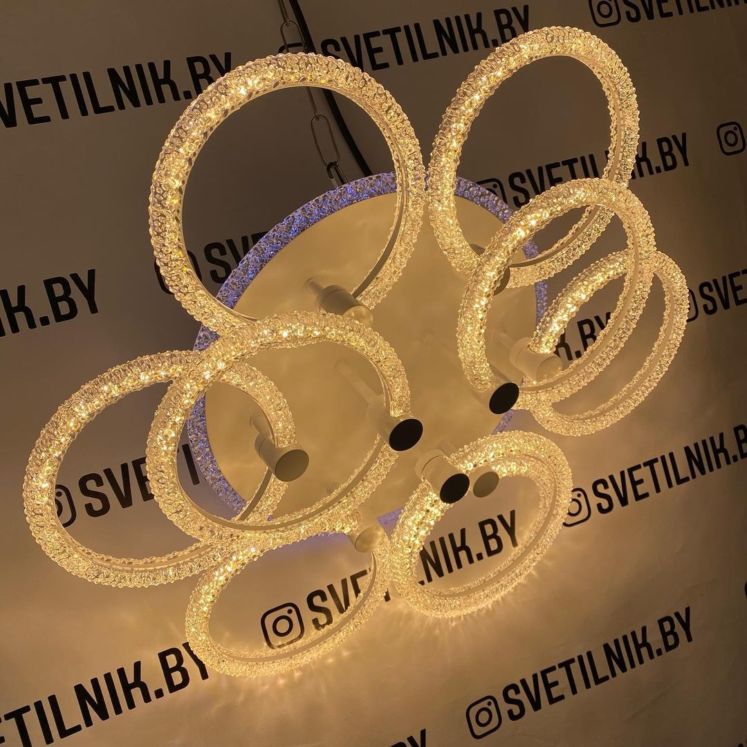 Светильник светодиодный 8024/6+3 WT