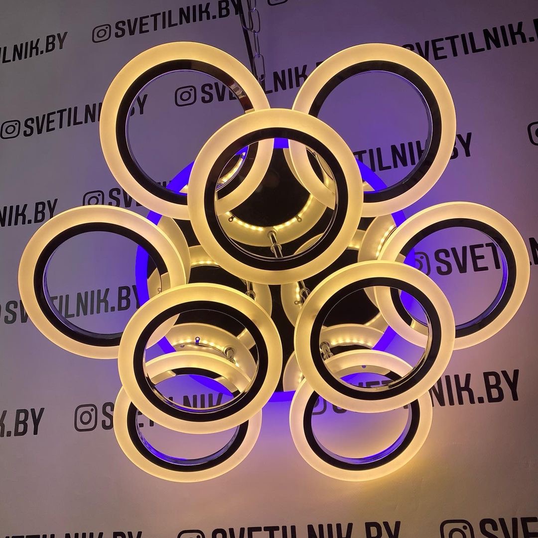 Светильник светодиодный 2376/6+3 CR