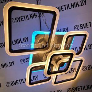 Умный светодиодный светильник с возможностью управления светом через Ваш смартфон или пультом ДУ 7502/2+2+1 COFFE