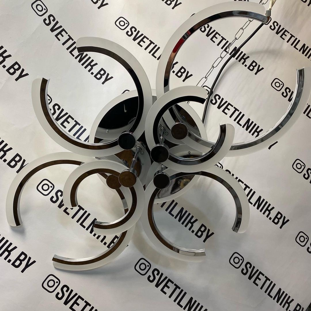 Умный светодиодный светильник с возможностью управления светом через Ваш смартфон или пультом ДУ❤️1606/6 CR — изображение 4