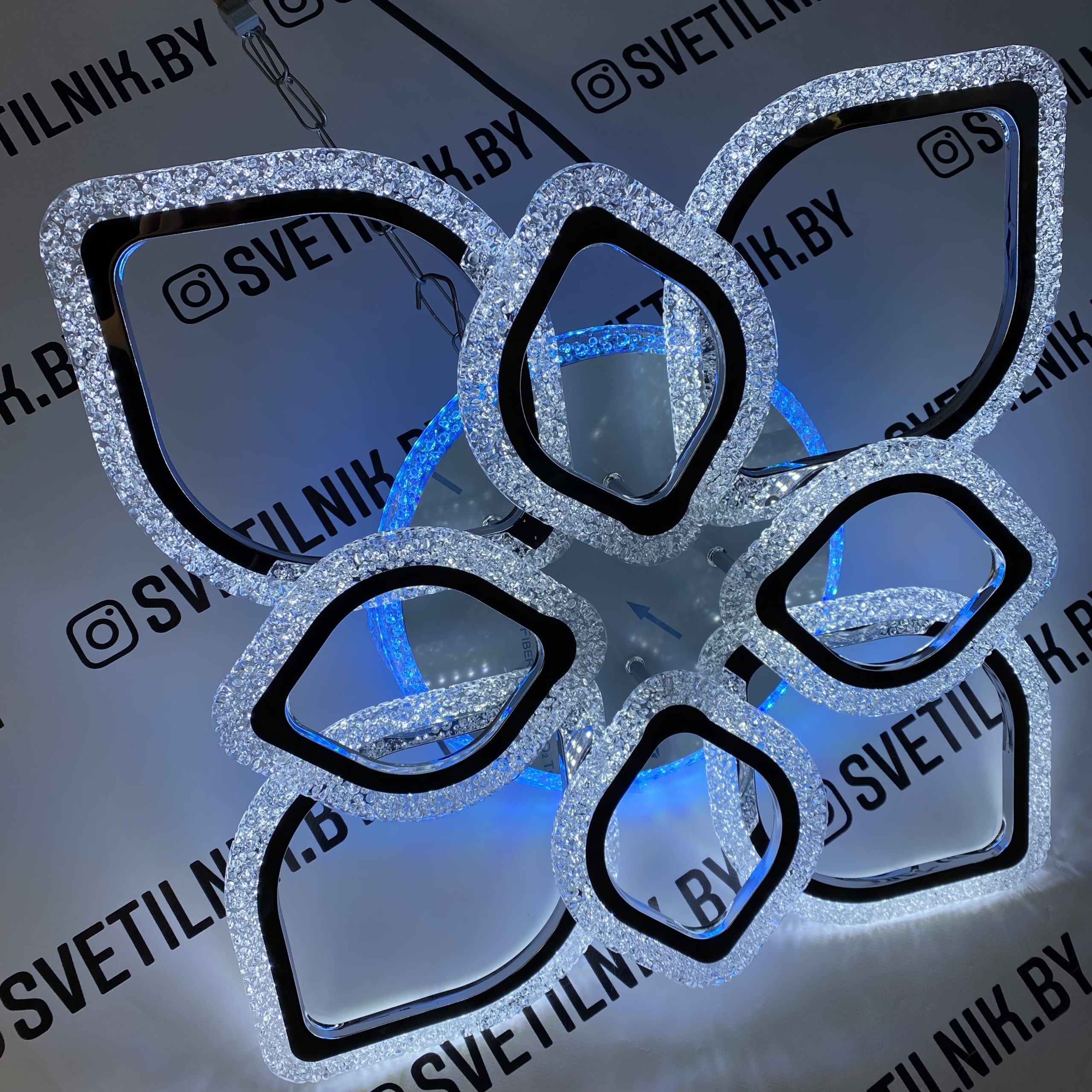 Умный светодиодный светильник с возможностью управления светом через Ваш смартфон или пультом ДУ 8551/4+1 — изображение 4