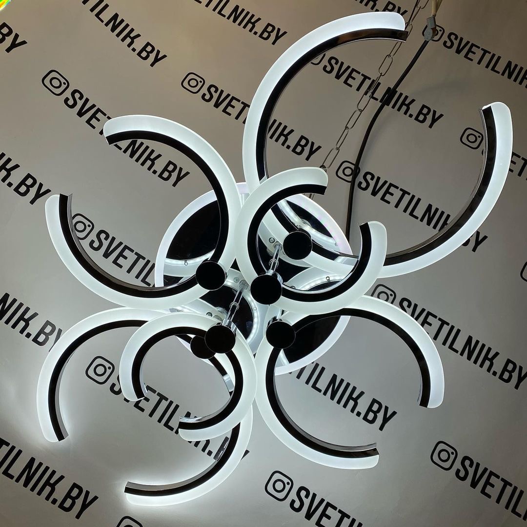 Умный светодиодный светильник с возможностью управления светом через Ваш смартфон или пультом ДУ❤️1606/6 CR — изображение 3