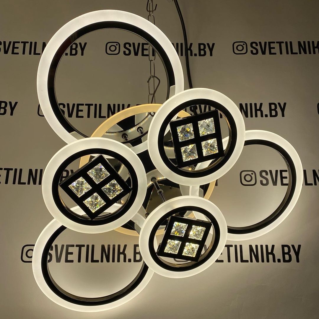 Умный светодиодный светильник с возможностью управления светом через Ваш смартфон или пультом ДУ❤️2376/3+3 CN — изображение 3