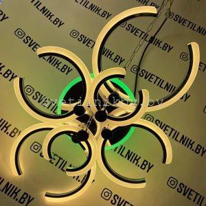 Умный светодиодный светильник с возможностью управления светом через Ваш смартфон или пультом ДУ❤️1606/6 CR