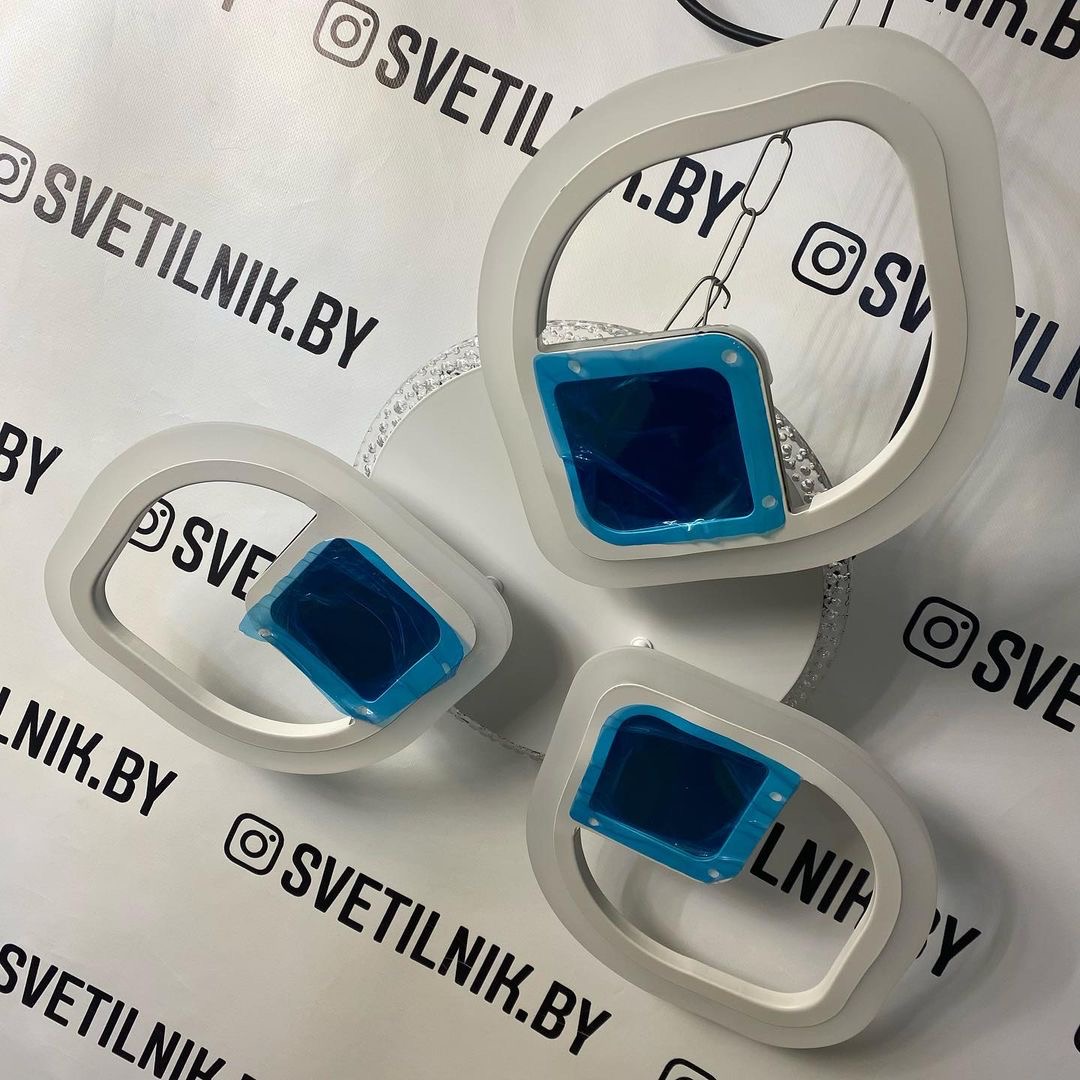 Светодиодный светильник с ДУ❤️20437/3 WT — изображение 4