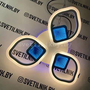 Светодиодный светильник с ДУ❤️20437/3 WT