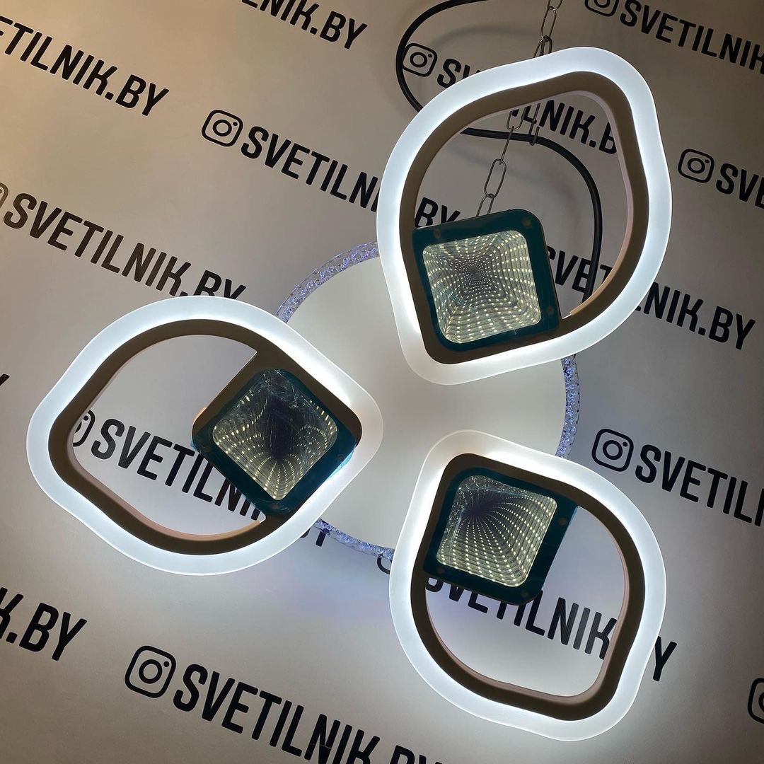 Светодиодный светильник с ДУ❤️20437/3 WT — изображение 3