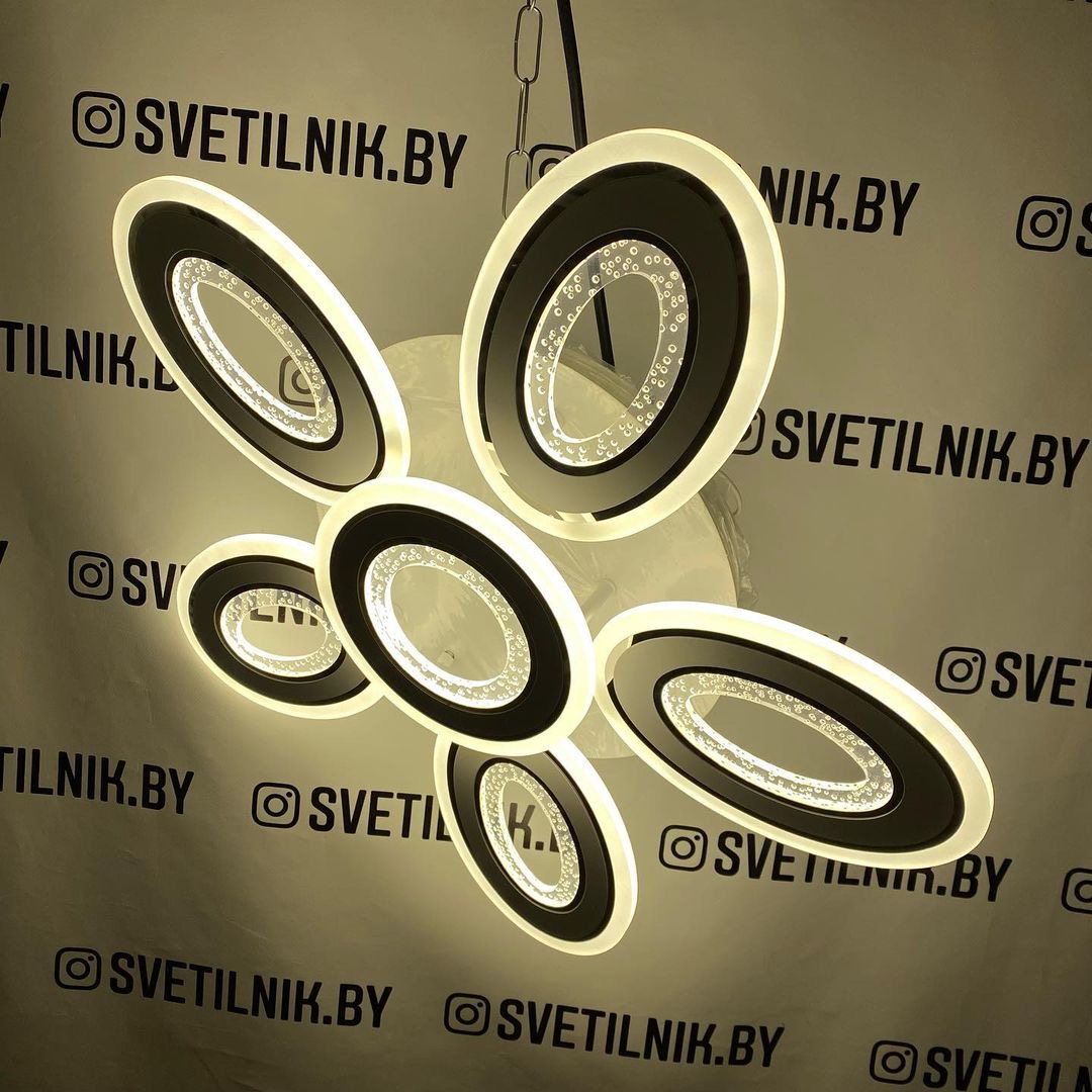 Умный светодиодный светильник с возможностью управления светом через Ваш смартфон или пультом ДУ❤️55402/5+1 WT — изображение 3