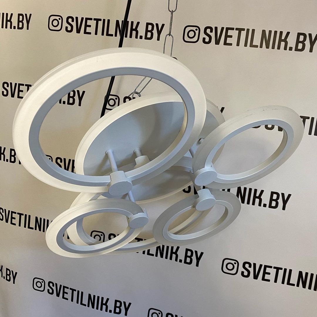 Умный светодиодный светильник с возможностью управления светом через Ваш смартфон или пультом ДУ❤️3009/5 WT — изображение 4