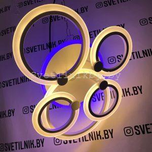 Умный светодиодный светильник с возможностью управления светом через Ваш смартфон или пультом ДУ❤️3009/5 WT