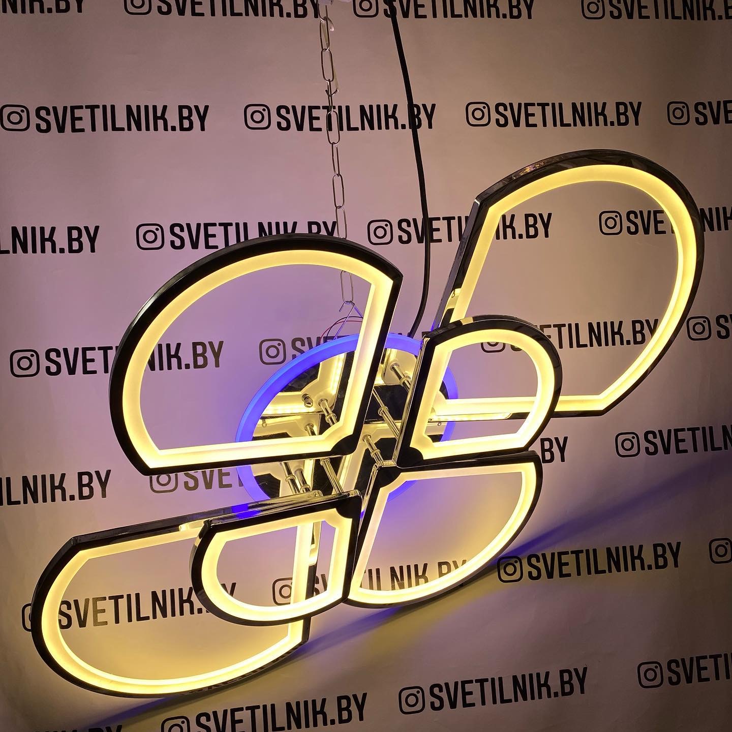 Умный светодиодный светильник с возможностью управления светом через Ваш смартфон или пультом ДУ❤️1991/6 CR