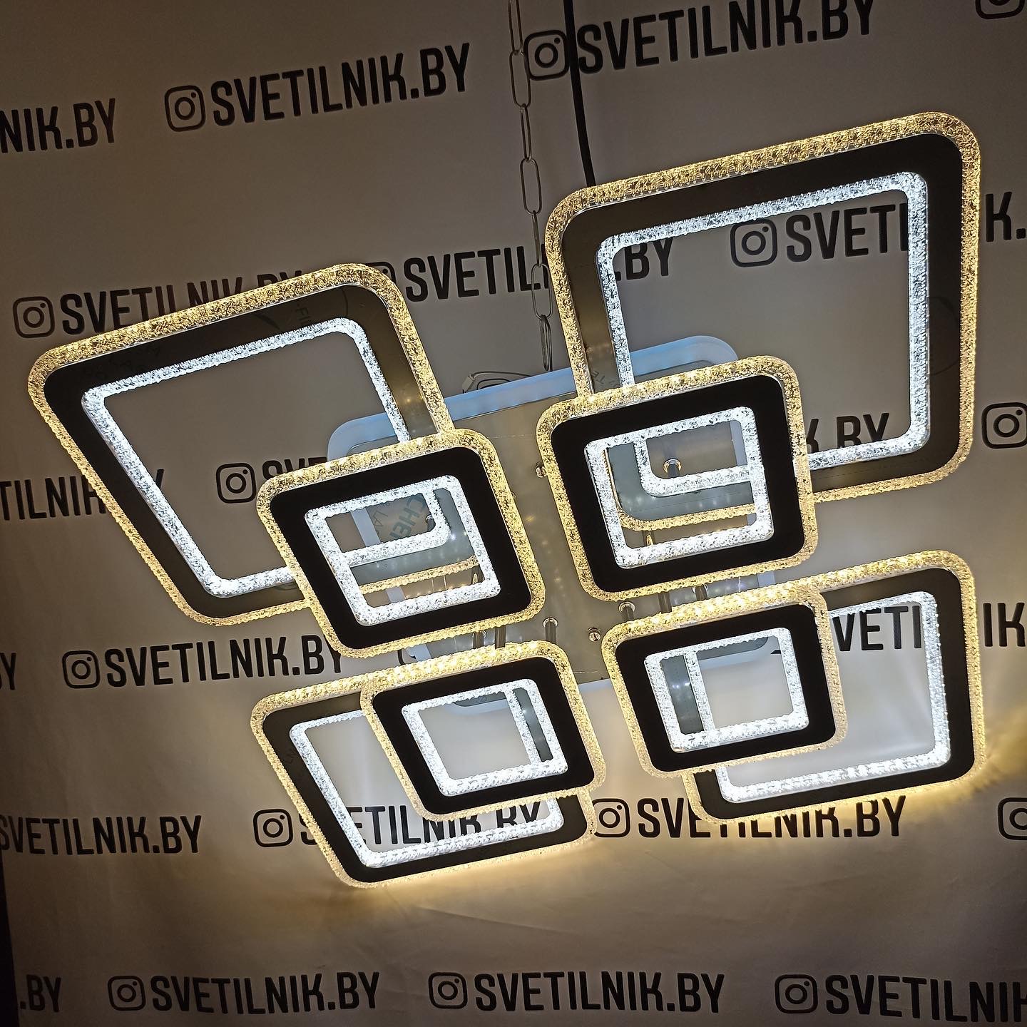 Умный светодиодный светильник с возможностью управления светом через Ваш смартфон или пультом ДУ❤️5216/4+4 CR — изображение 2