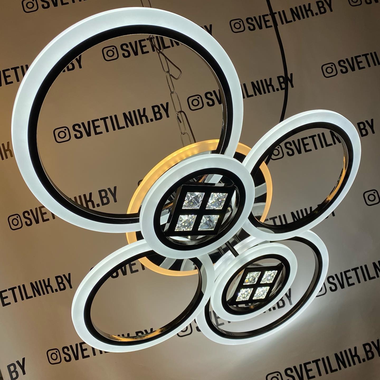 Умный светодиодный светильник с возможностью управления светом через Ваш смартфон или пультом ДУ❤️2376/6 NKL — изображение 2