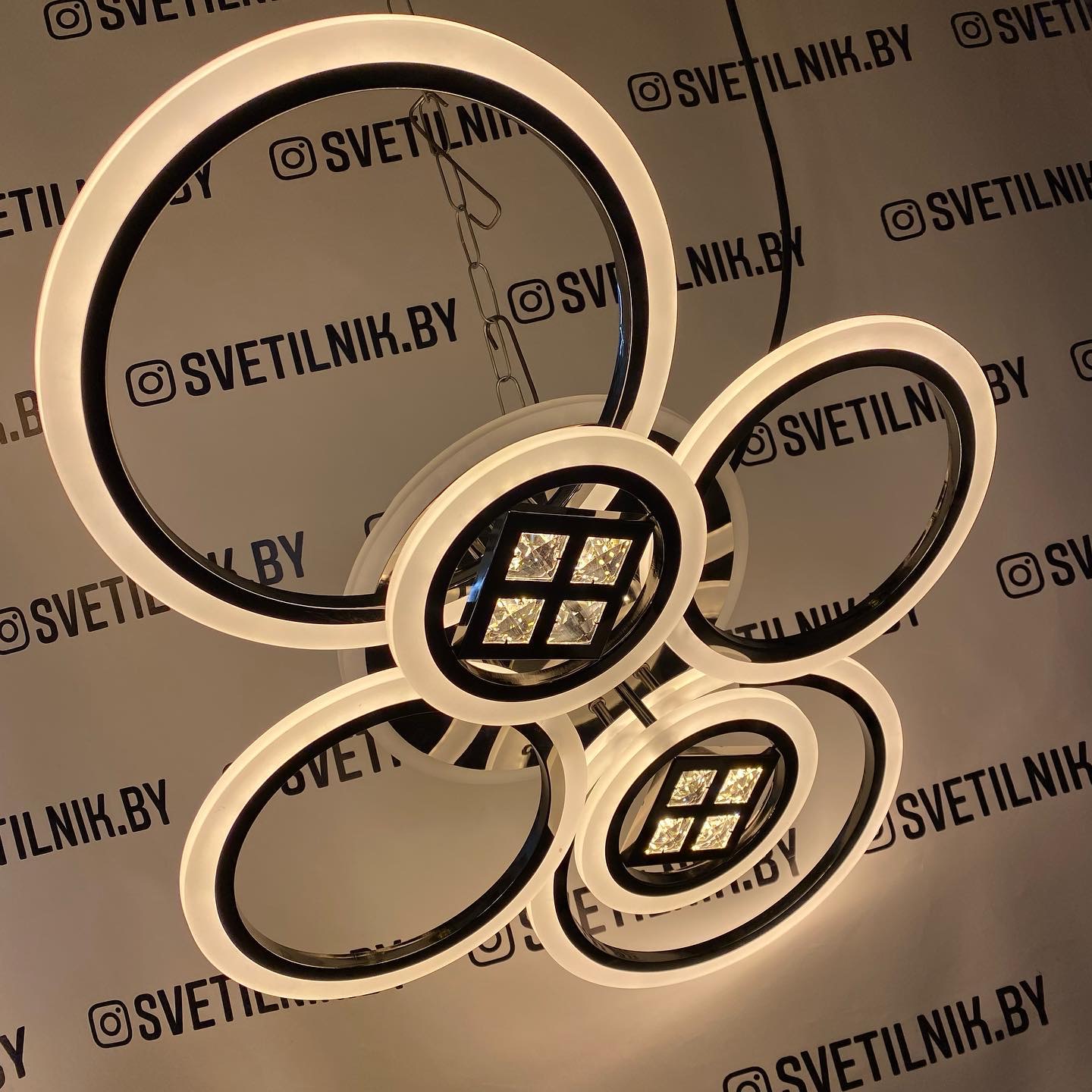 Умный светодиодный светильник с возможностью управления светом через Ваш смартфон или пультом ДУ❤️2376/6 NKL — изображение 3