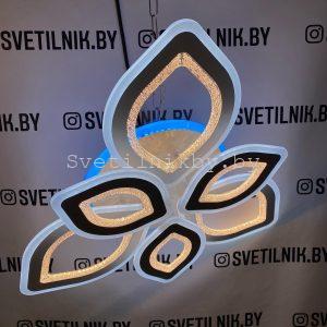 Умный светодиодный светильник с возможностью управления светом через Ваш смартфон или пультом ДУ❤️7556/3+3 WT