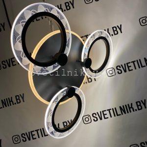 Умный Светодиодный светильник с  возможностью управления смартфоном и пультом ДУ 20309/3 BK