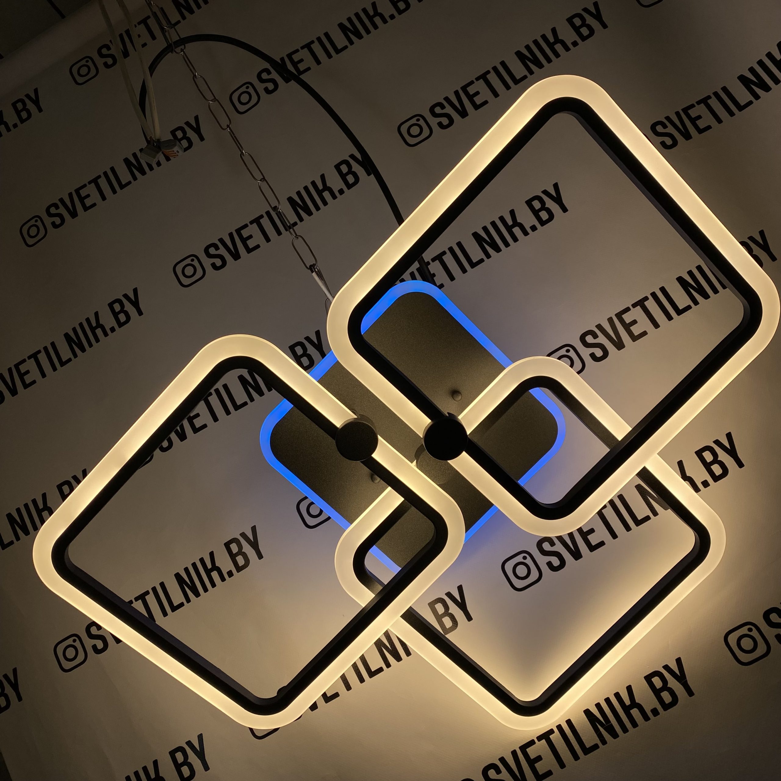 Умный Светодиодный светильник с возможностью управления смартфоном и пультом ДУ 8001/3 GRF — изображение 2