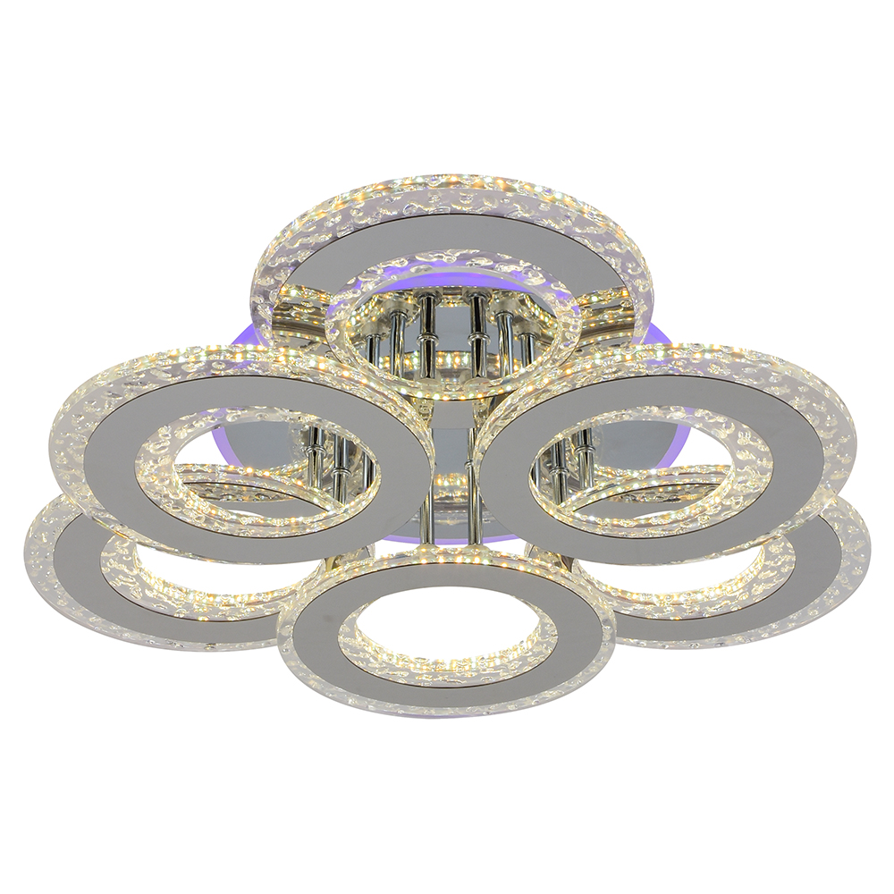 Светодиодная люстра 8043/3+3 CHR 228W+8W RGB — изображение 2