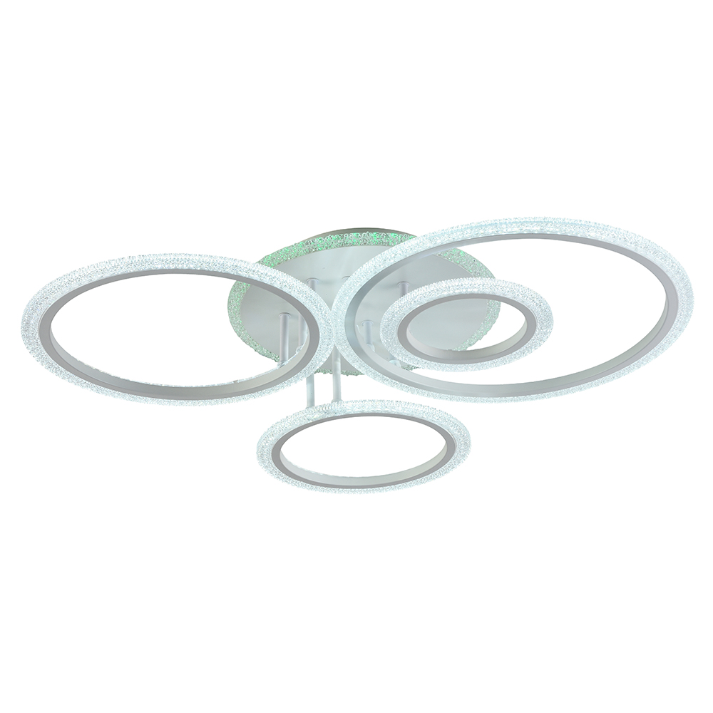 Светодиодная люстра 8086/4 WHT 104W+8W RGB — изображение 3