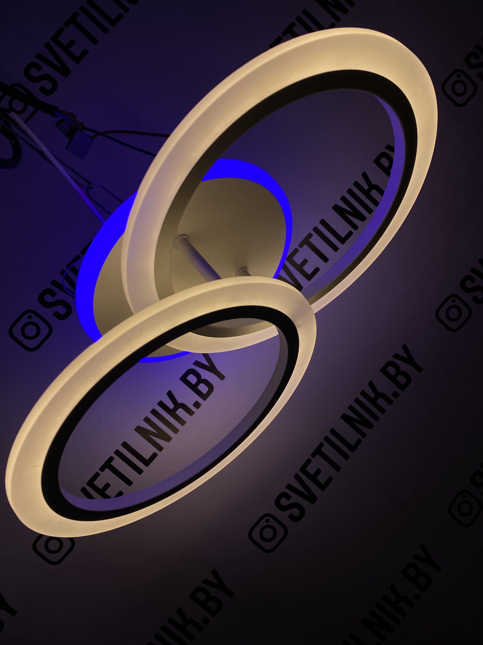 Светильник светодиодный 7728/2❤️ WT — изображение 2