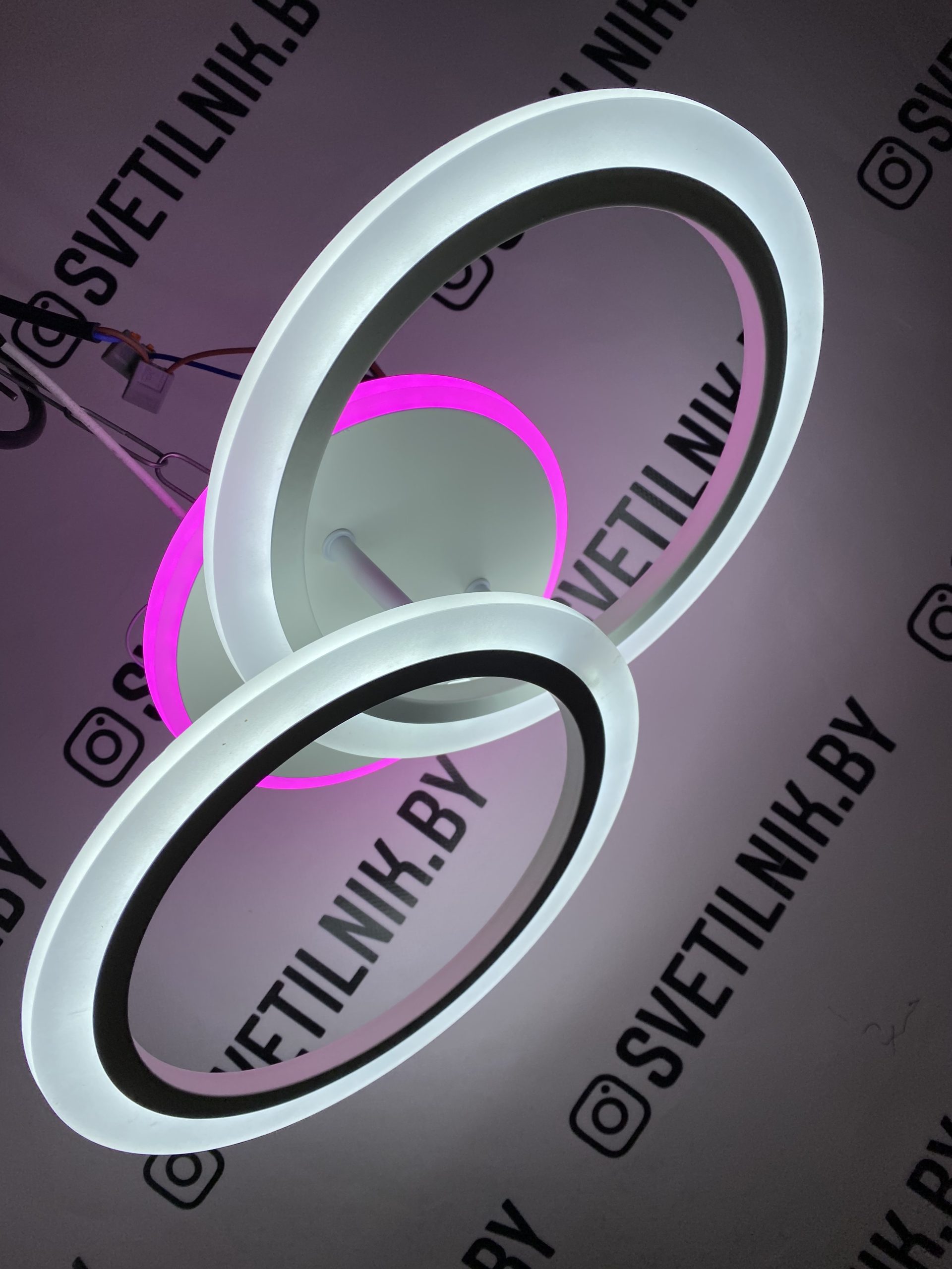 Светильник светодиодный 7728/2❤️ WT — изображение 3