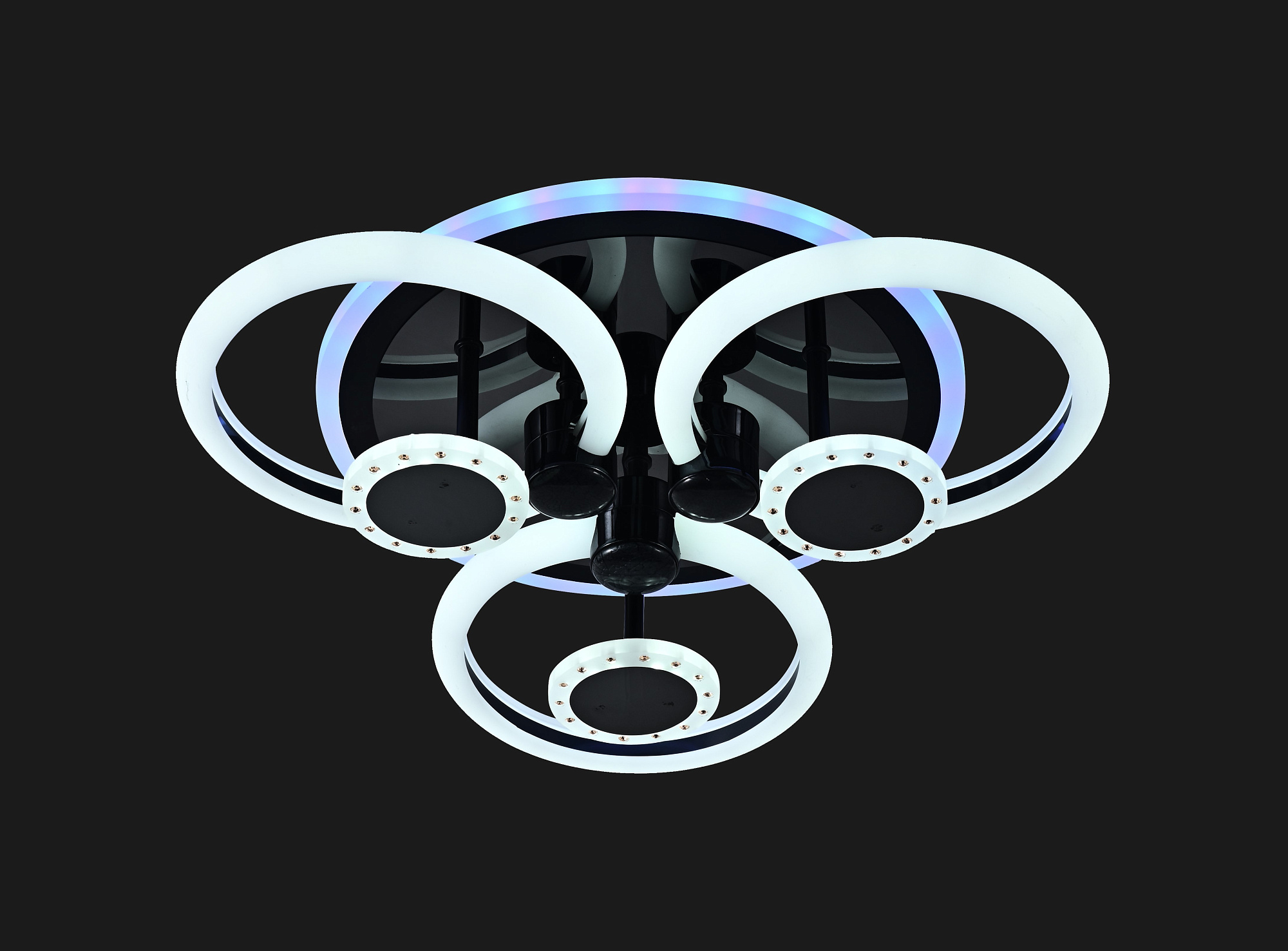 Светодиодная люстра A1890-3+3 BK