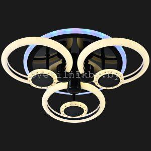 Светодиодная люстра A1890-3+3 BK