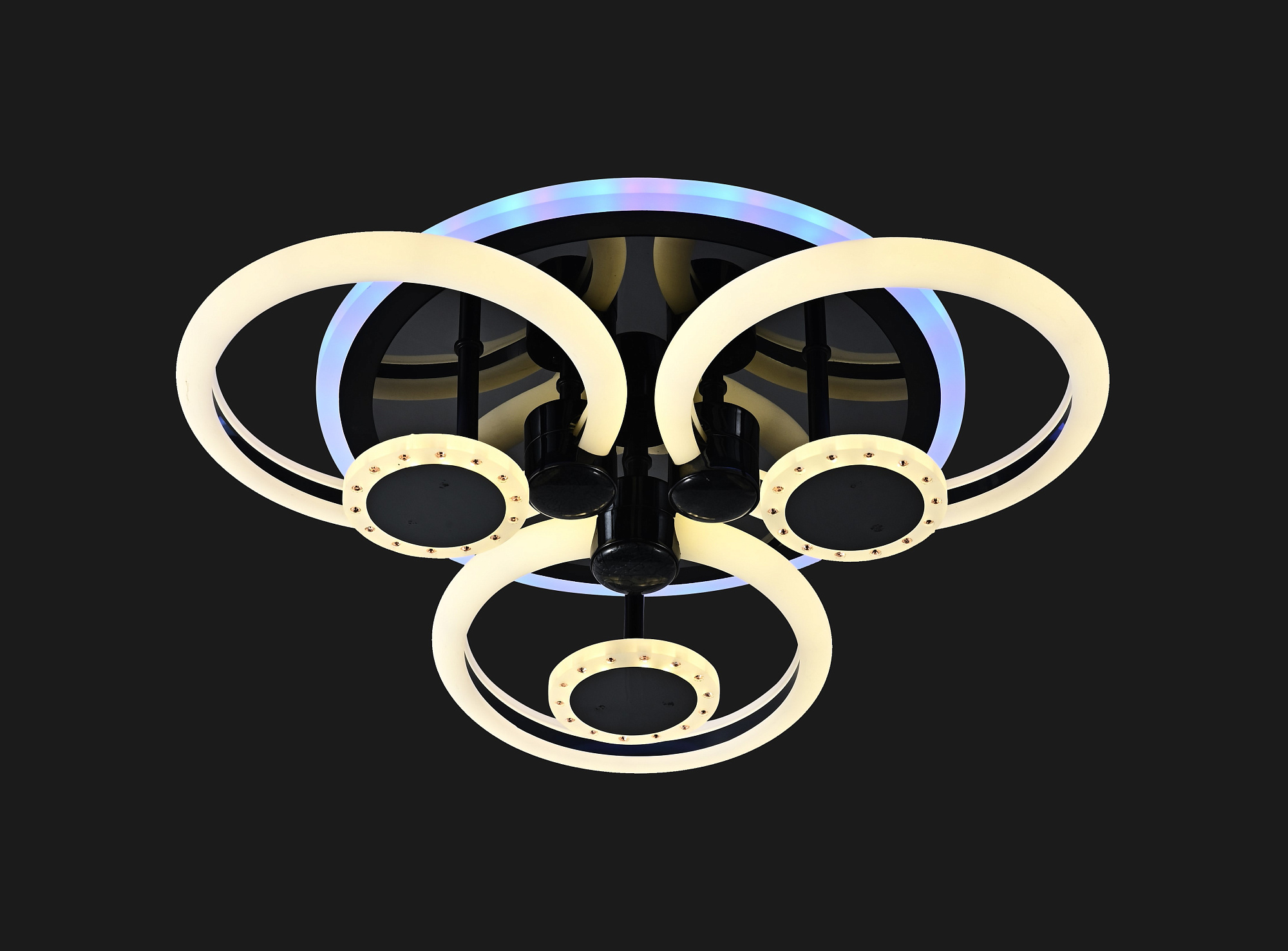 Светодиодная люстра A1890-3+3 BK