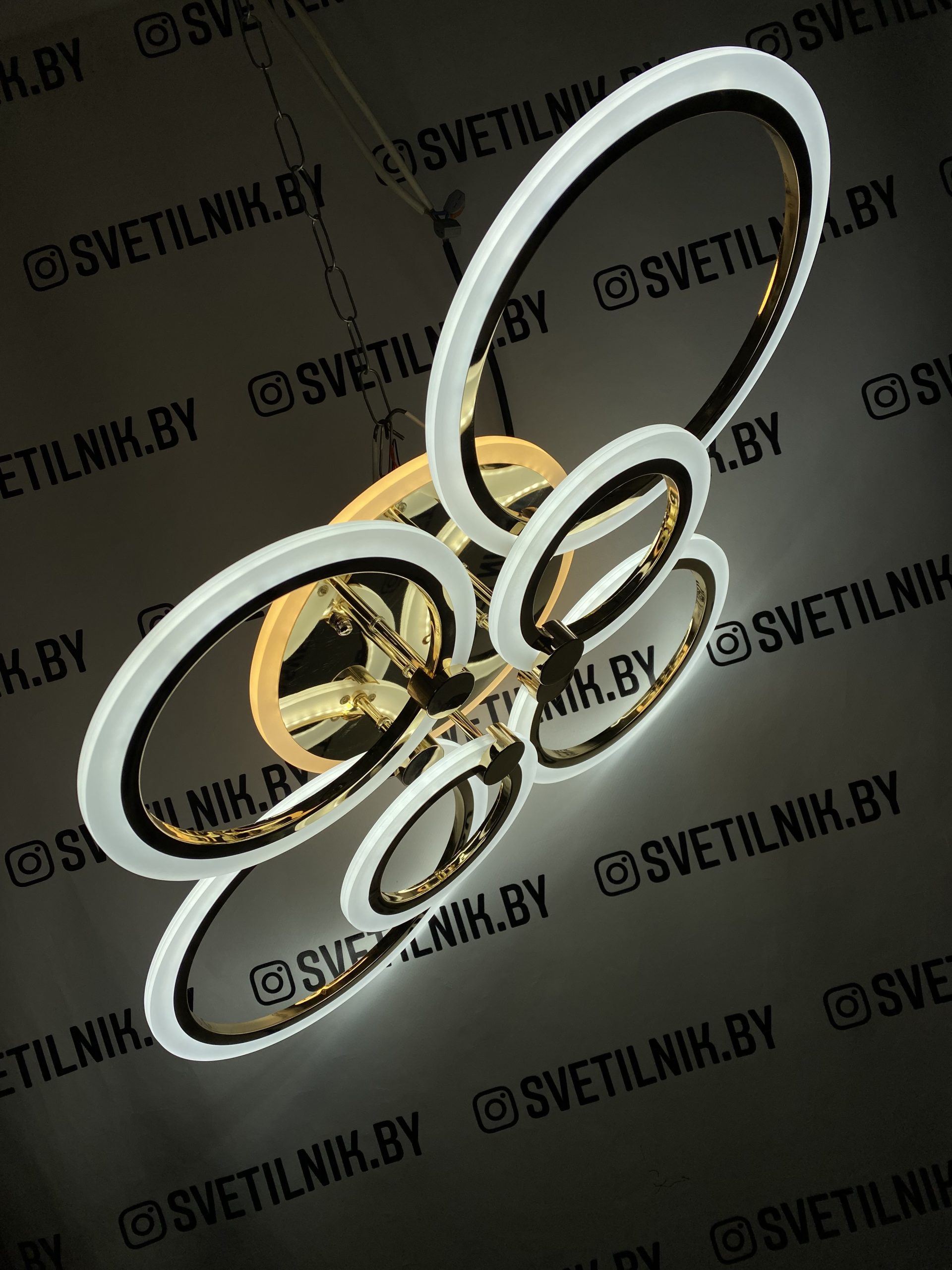 Умный Светодиодный светильник с возможностью управления смартфоном и пультом ДУ 3009/6 GD — изображение 3